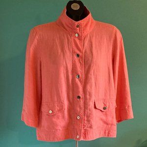 Chico's Linen Jacket